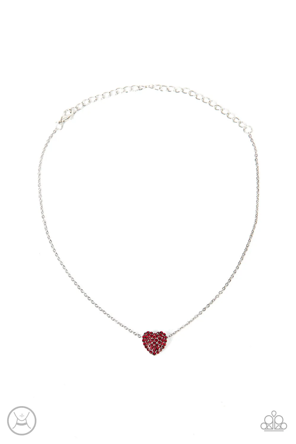 Twitterpated Twinkle - Red Necklace