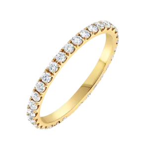 U Pave Diamond Eternity Band