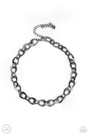 Urban Safari Black - Choker Necklace