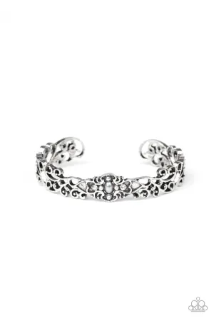 Victorian Vines Silver Paparazzi Bracelet