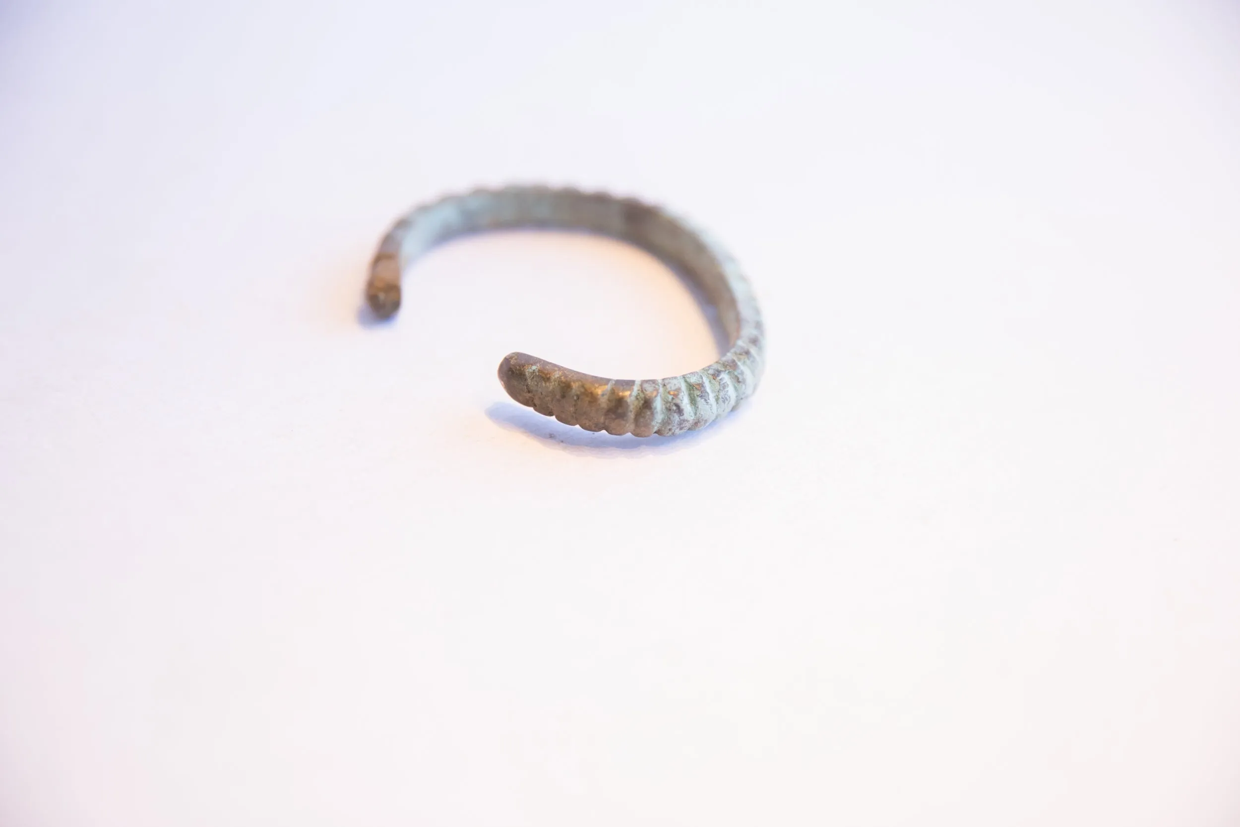 Vintage African Oxidized Cuff Bracelet