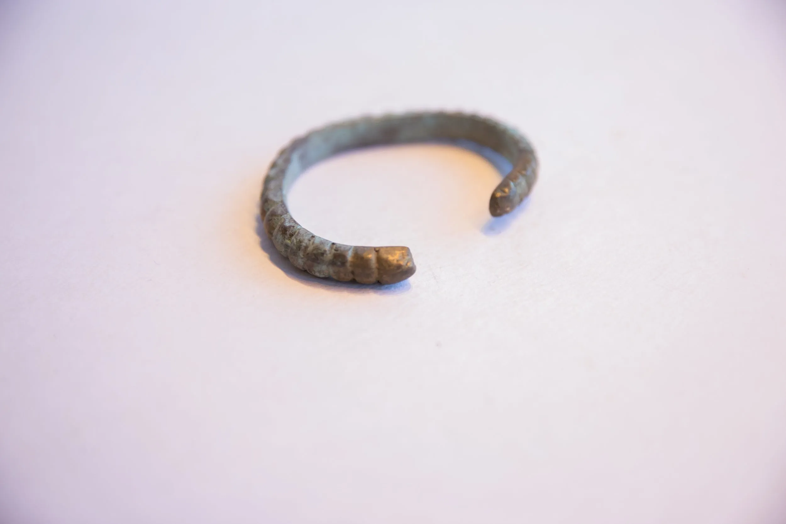 Vintage African Oxidized Cuff Bracelet