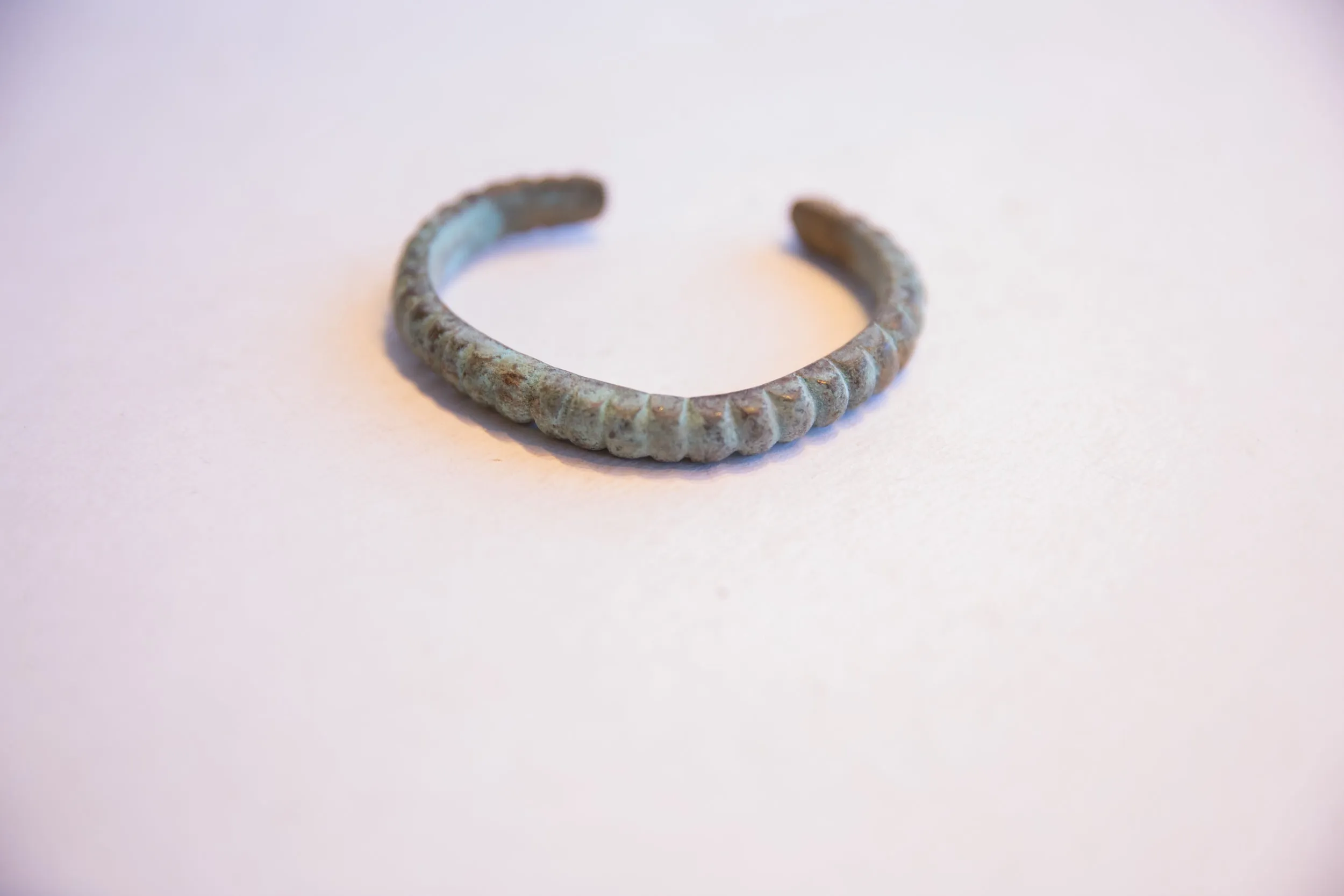 Vintage African Oxidized Cuff Bracelet
