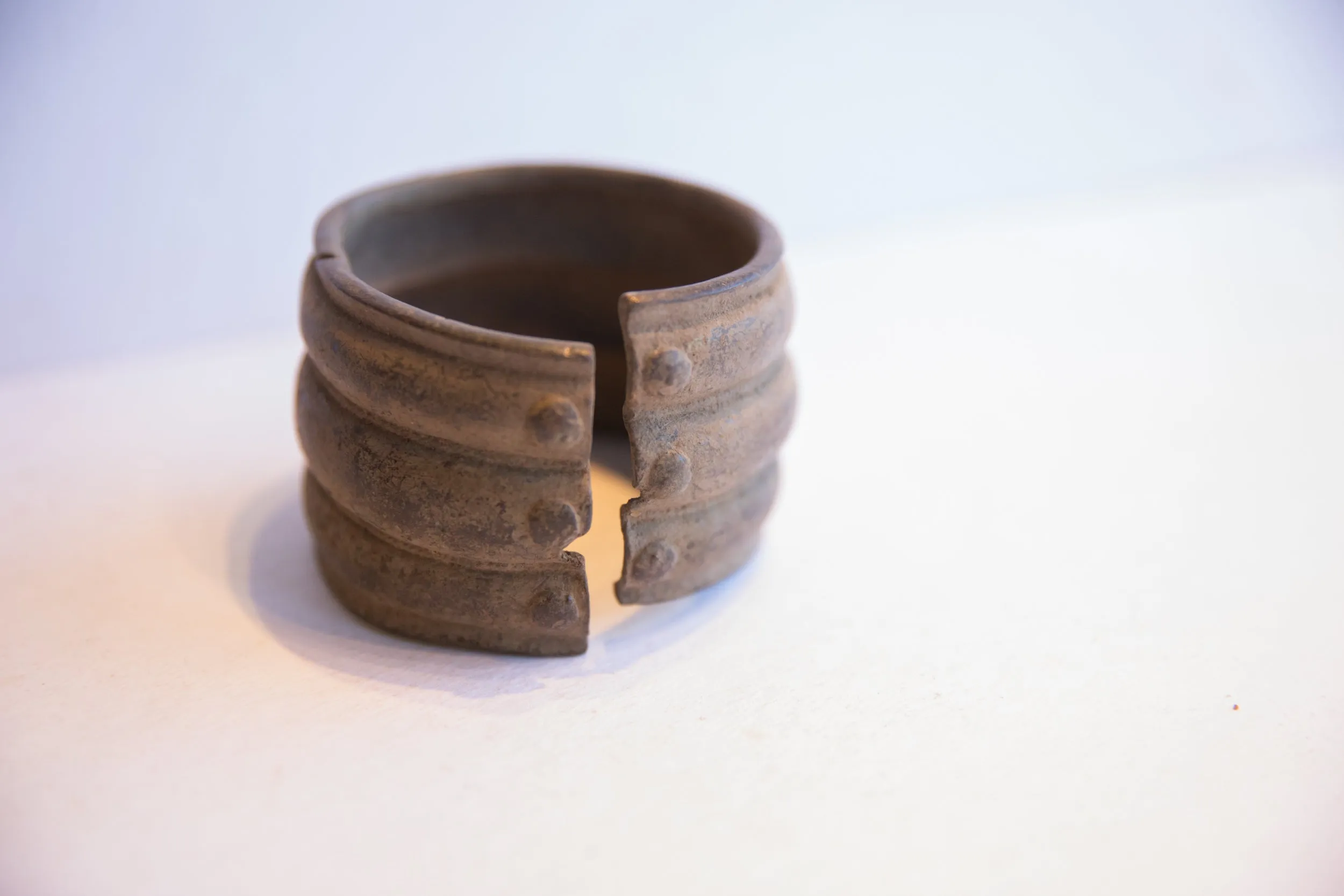 Vintage African Wide Cuff Bracelet