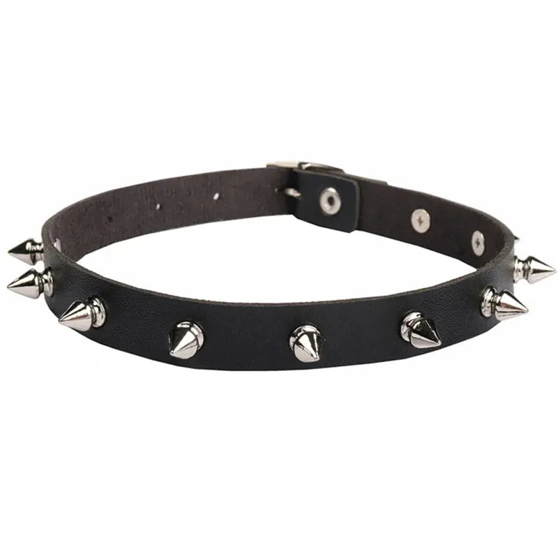Vintage Luxury Cross Necklace For Women Fashion Punk PU Leather Choker Collar Chain Jewelry Cool Stuff Couple Accessories