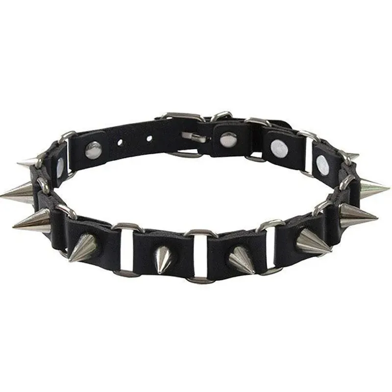 Vintage Luxury Cross Necklace For Women Fashion Punk PU Leather Choker Collar Chain Jewelry Cool Stuff Couple Accessories