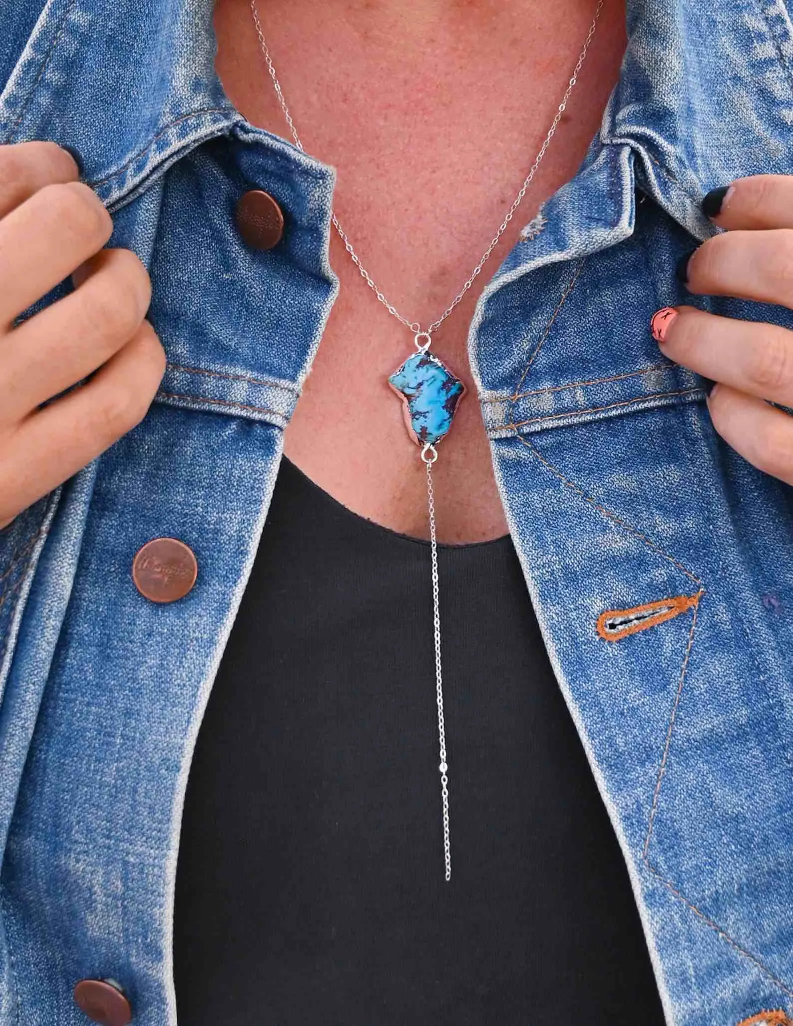 Wild & Free Lariat Necklace