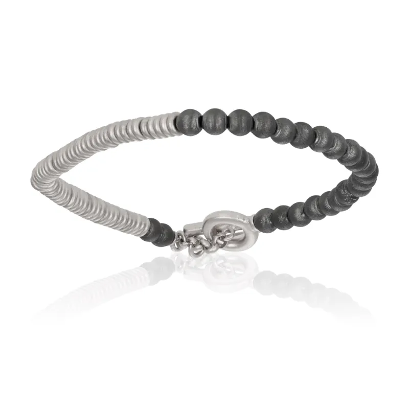 Yellow Silver Bracelet Combination