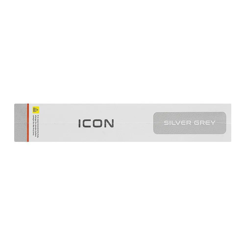 Zero 1.38" TFT HD Display Icon Smart Watch, IP68 Water Resistant, Silver Grey